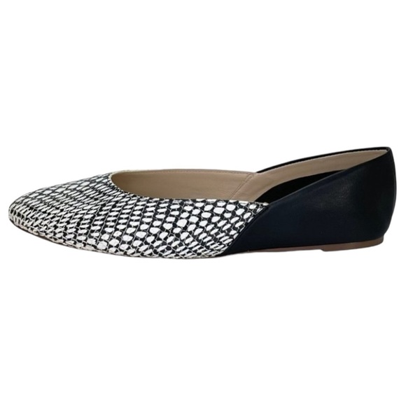Botkier Britt Womens Flats 6.5M Leather Snake Print Slip On - Picture 4 of 15